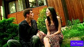 Kattie and Kristof's dorm roommate fun starts with first outdoor play