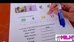 Wow! Sexy Teacher Bella Gives Steamy Oral Exam to Student in School! Unbelievable!