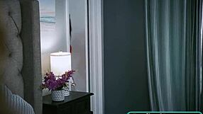 oh shit i got caught sniffin my stepaunts sexy panties now she wants my monster cock