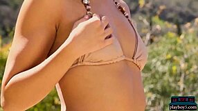 Mixed Petite Asian Babe Alexandra Strips Lingerie In Softcore Tease