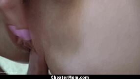 stepmom whips out big boobs to fix this busted relationship cheatermom!!