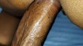 watch me pound wife's juicy pussy close-up with big cock saliva