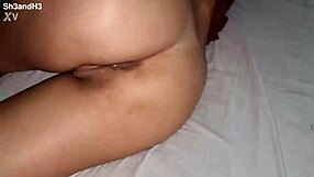 bedroom fuck leaves cute skinny girlfriend all wet and satisfied