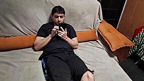 damn this hairy milf cheats creampie on big clit pussy lips!!