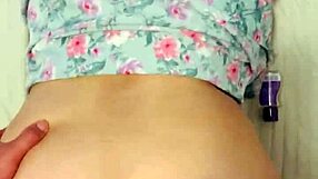 husband pounds chubby wife bent over in doggystyle fuck