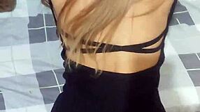 my best friend's girlfriend cheats doggystyle after he leaves her alone