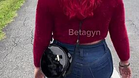 Shopping trip turns into her sucking my cock dry