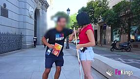 Sandra's Sexy Mature Lips Kiss Before Wild Outdoor Quickie Fucks