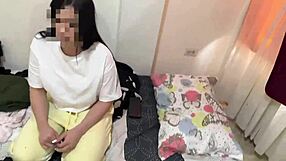 Colombian teen couple's secret amateur POV passion burns so deep