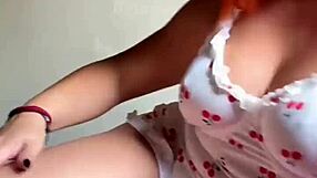 Neighbor's Cute Redhead Girlfriend Begs for Bold First-Time Pounding