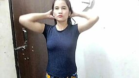 he bends her over fucks desi wife doggystyle creampie with loud emotional moans