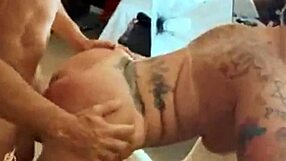 Cassiana Costa Pounds Ass Hard with Deep Anal Plug