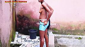 what if i drilled stepsis's soaking pussy outdoors with my monster cock?