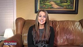 Busty Mature Redhead Autum's Intense Squirting Couch Ride on Big Cock