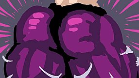 Juri dominates chun li in brutal street fighter maledom sex battle.