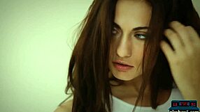 Voyeur Catches Perfect Czech Brunette's Secret Solo Masturbation Show