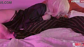 Stepmommy and Stepson Pound My Mouth with Deepthroat Action