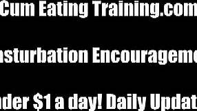 i'll GET you ADDICTED to eating CUM with my cei instructions