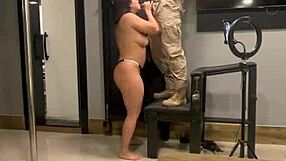 mature housewife swinger punished flashing fetish group massage brunette exhibitionist