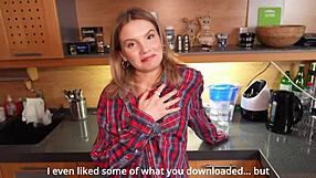 Skinny teen slut moans daddy fuck my tight pussy like that porn i watched last night