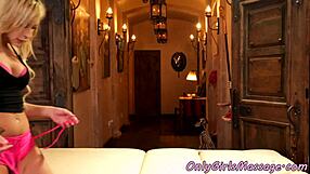 Oh wow, classy smalltits babe tribs hard during erotic lesbian massage!