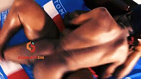 roommate screams as daddy pounds cheerleader pussy in dorm nonstop