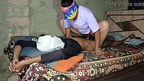 my horny indian desi stepsis begs for rough bedroom sex with me