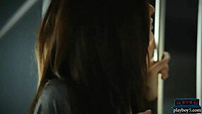 Voyeur Catches Perfect Czech Brunette's Secret Solo Masturbation Show