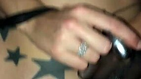 skinny milf wife spreads pussy wide for my thick cum coverage.