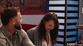 horny petite liz jordan craves diner public fuck 😈