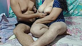 REAL HOMEMADE INDIAN DESI BHABI FUCK WITH MOANS!