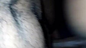 Big black cock slams ebony wet pussy doggystyle