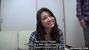 Japanese maki hojo blows dick hard while riding in car uncensored