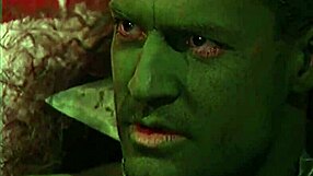 oh man women in black costumes take double anal creampie and deepthroat cumshots