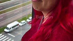 Shopping trip turns into her sucking my cock dry