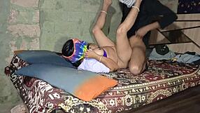 my horny indian desi stepsis begs for rough bedroom sex with me