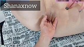 Boy masturbates shanaxnow in red lingerie to real orgasm