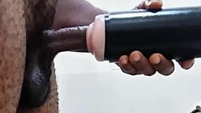 I miss my girlfriend so much, stroking my huge monster cock with toys in the bathroom feels desperate and aching mar 15