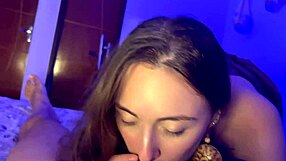 Ela Mamou Até Sair a Última Gota de Porra - Amador Blowjob Milf Latina Sucks Cum Dry!