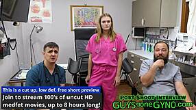 Nurse Tyler Lynn Dominates Dr Canada in Fetish Hospital Play