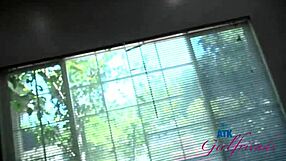 Nurse Sage Fox footjobs and sucks my cock pov