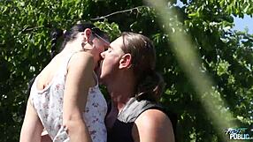 Brunette Teen Rides Motorcycle Then Bent Over For Hardcore Outdoor Fuck Cumshot