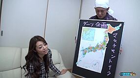 Young Girl Demonstrates Passionate Dick Sucking While Holding Painting!