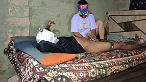 my horny indian desi stepsis begs for rough bedroom sex with me