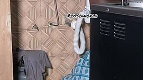 i sneaked a hidden cam to watch my naked stepmum wander around bare all day