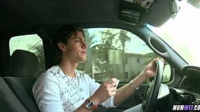 gorgeous blonde hairdresser milf teases with curvy cougar temptations