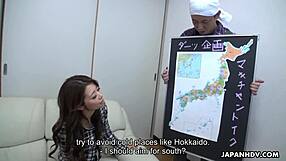 Japanese maki hojo blows dick hard while riding in car uncensored