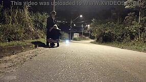 i get street blowjob from slut while police watch nearby