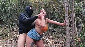 Trail accident leads to guard's thick cock pounding my big ass