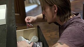 Stepmom's Big Tits and Wet Pussy Ride Curious Stepson to Cumshot Explosion